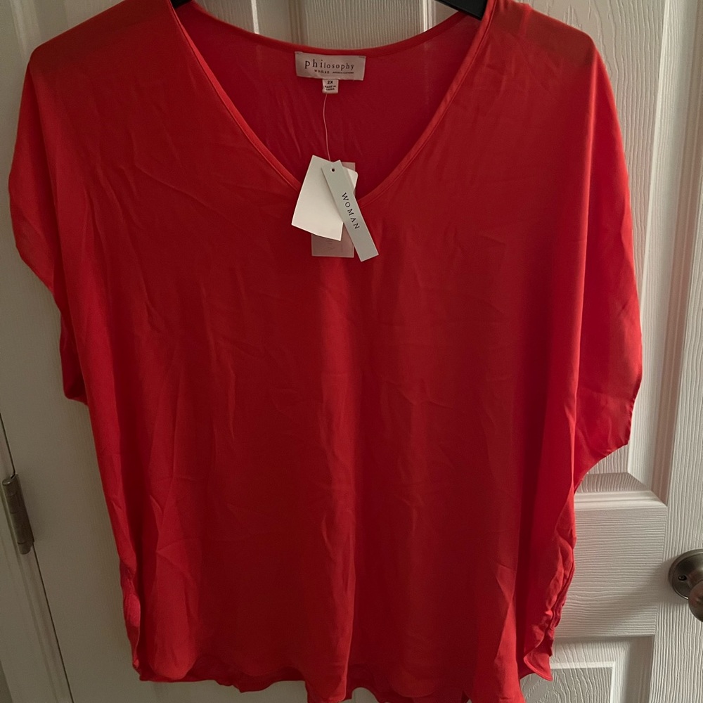 Plus size 2X NWT blouse